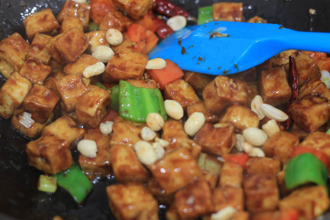 Kung Pao Tofu |chinasichuanfood.com