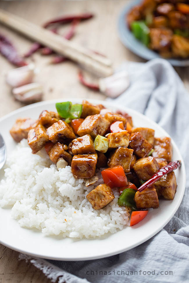 Kung Pao Tofu |chinasichuanfood.com