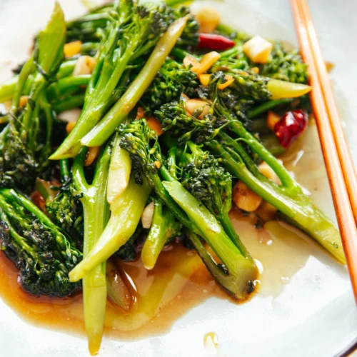 broccolini stir fry