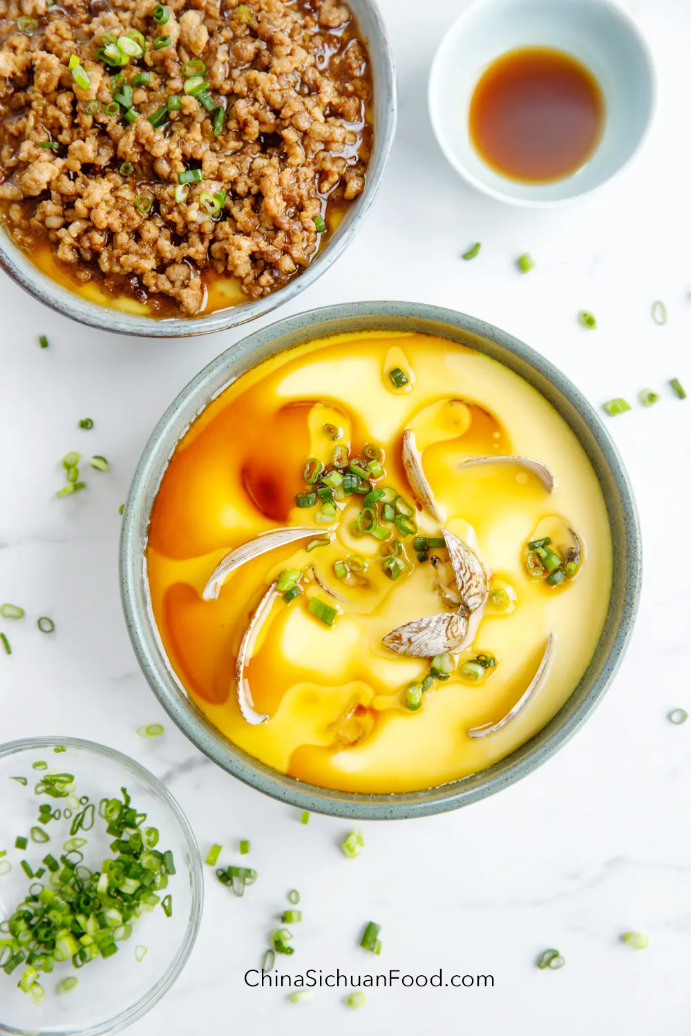 Chinese steamed egg|chinasichuanfood.com