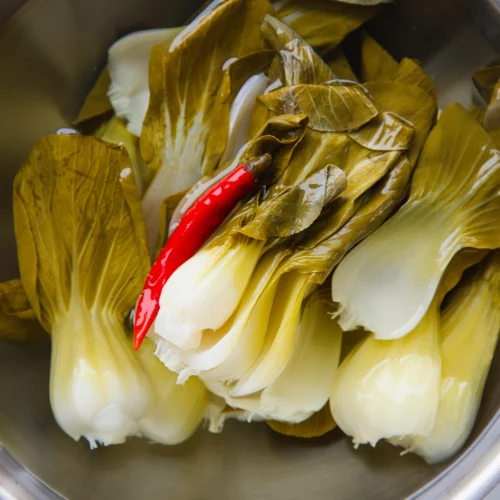 pickled bok choy